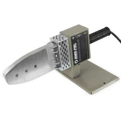 Polifusore per Saldatura di Tubi in PE PP PB | 7 Matrici Ø16-63mm | 1100W | 230V/50Hz | Gamma Temperatura 0-300°C